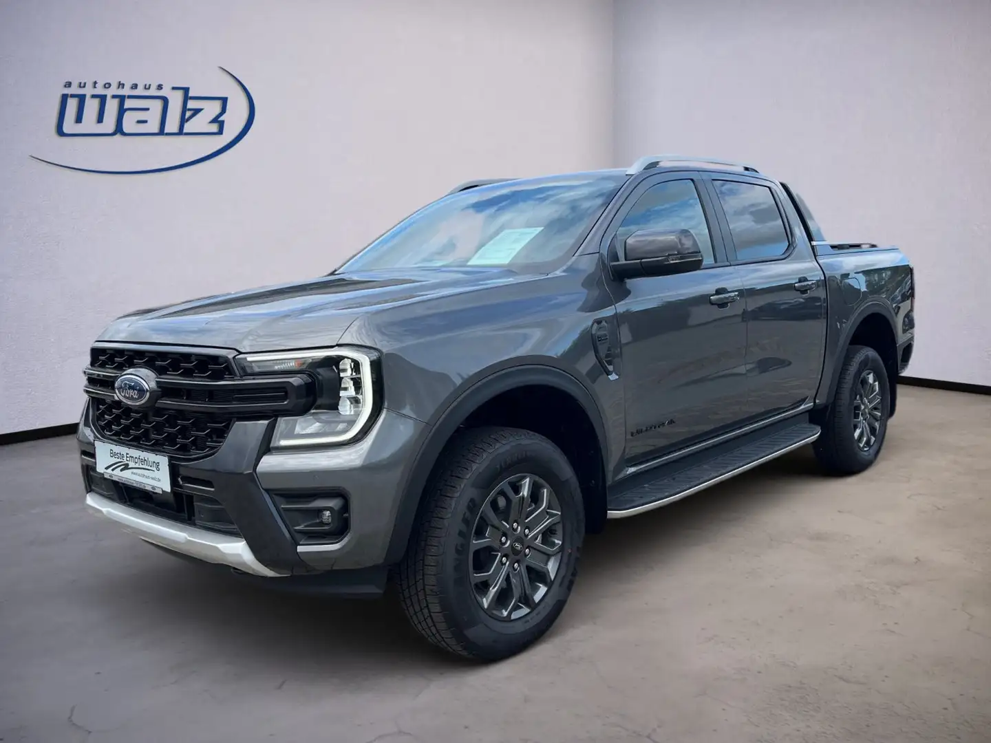 Ford Ranger Wildtrak e-4WD Doppelkabine +LED+AHK 3,5t+Kamera+N Grau - 1