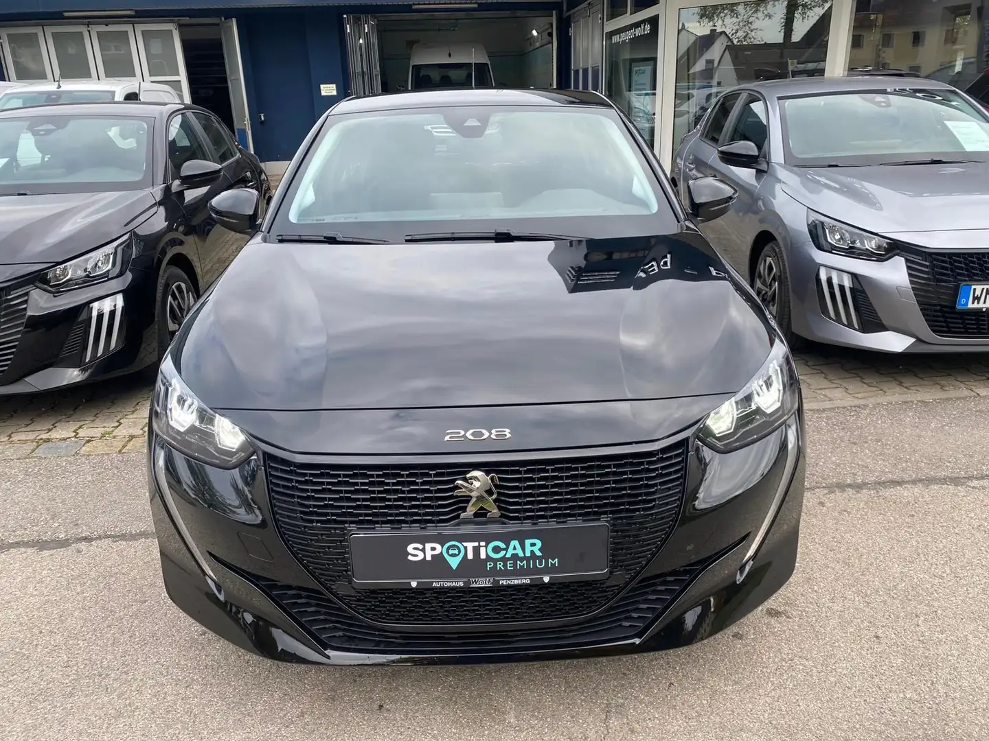 Peugeot 208 e-Active Pack Elektromotor 136 Noir - 2