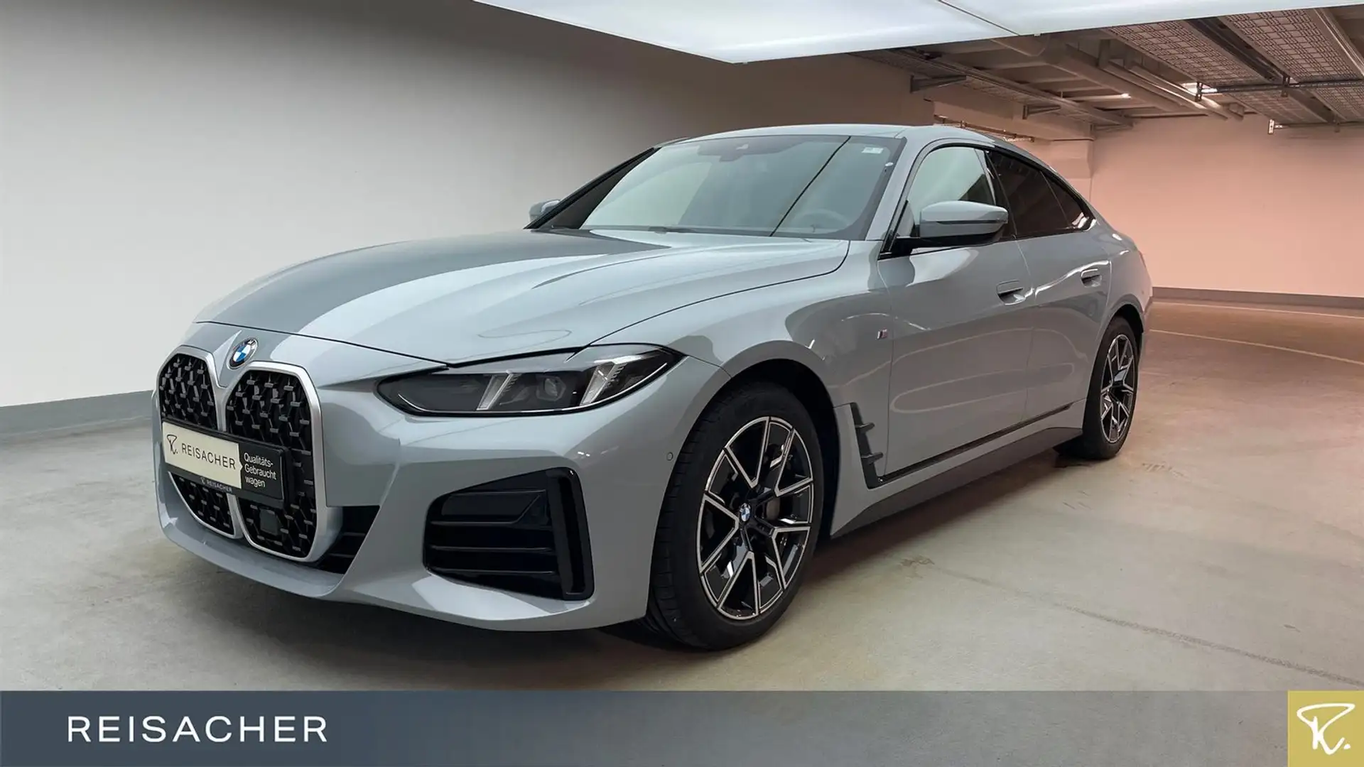 BMW 430 430i A xDrive Gran Coupé M-Sport,ACC,LM18" Grau - 1