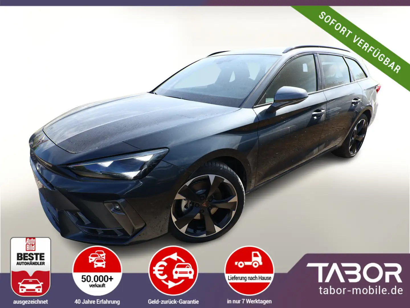 CUPRA Leon ST 2.0 TDI 150 DSG Edge eHk LED Kam PDC ACC Gris - 1