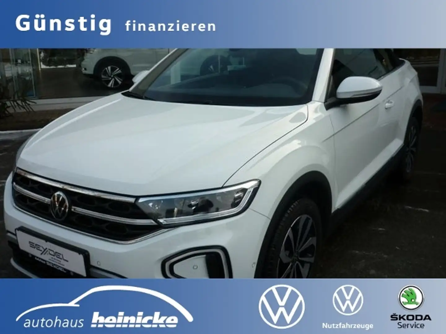Volkswagen T-Roc Cabriolet 1.5 TSI Style Weiß - 1