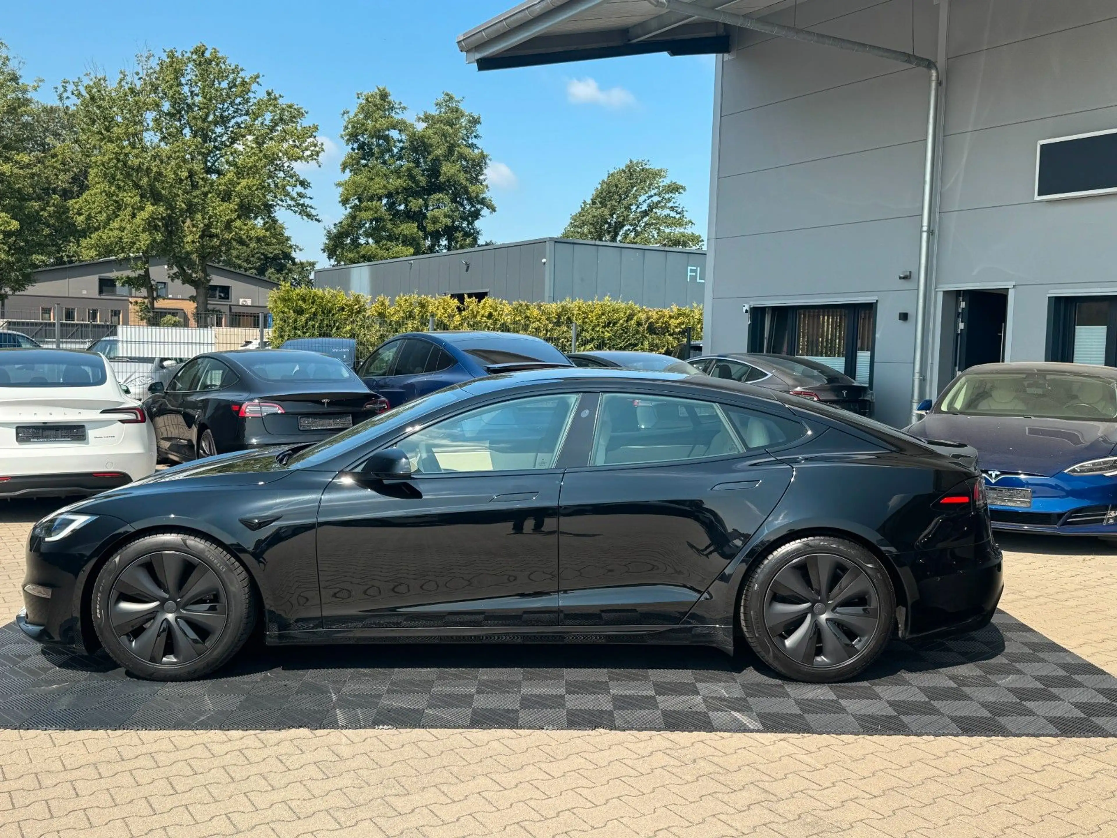 Tesla Model S MODEL S PALLADIUM | MATRIX | CREAM | — photo 4