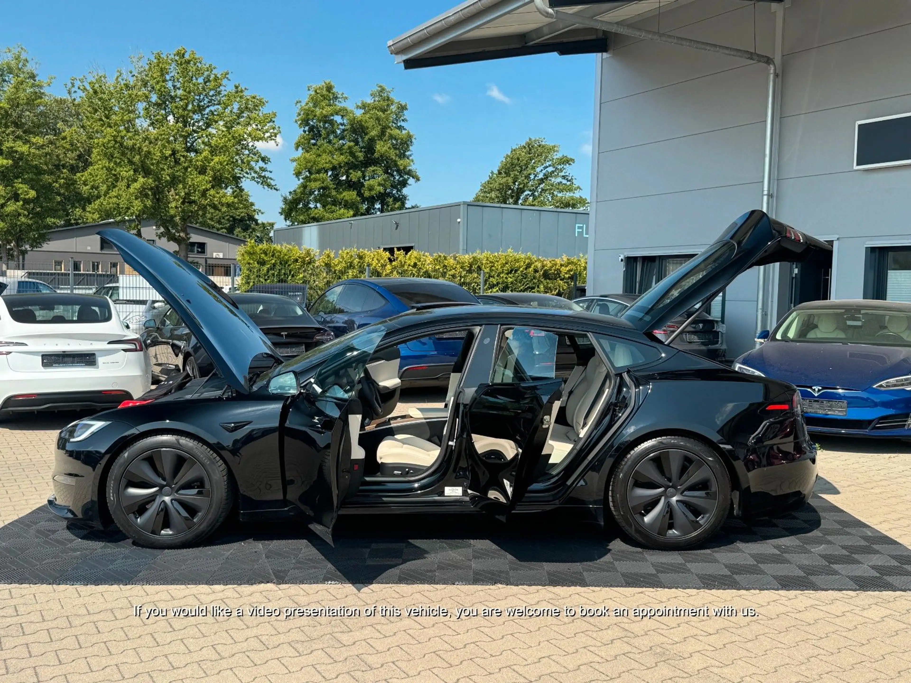Tesla Model S MODEL S PALLADIUM | MATRIX | CREAM | — photo 5