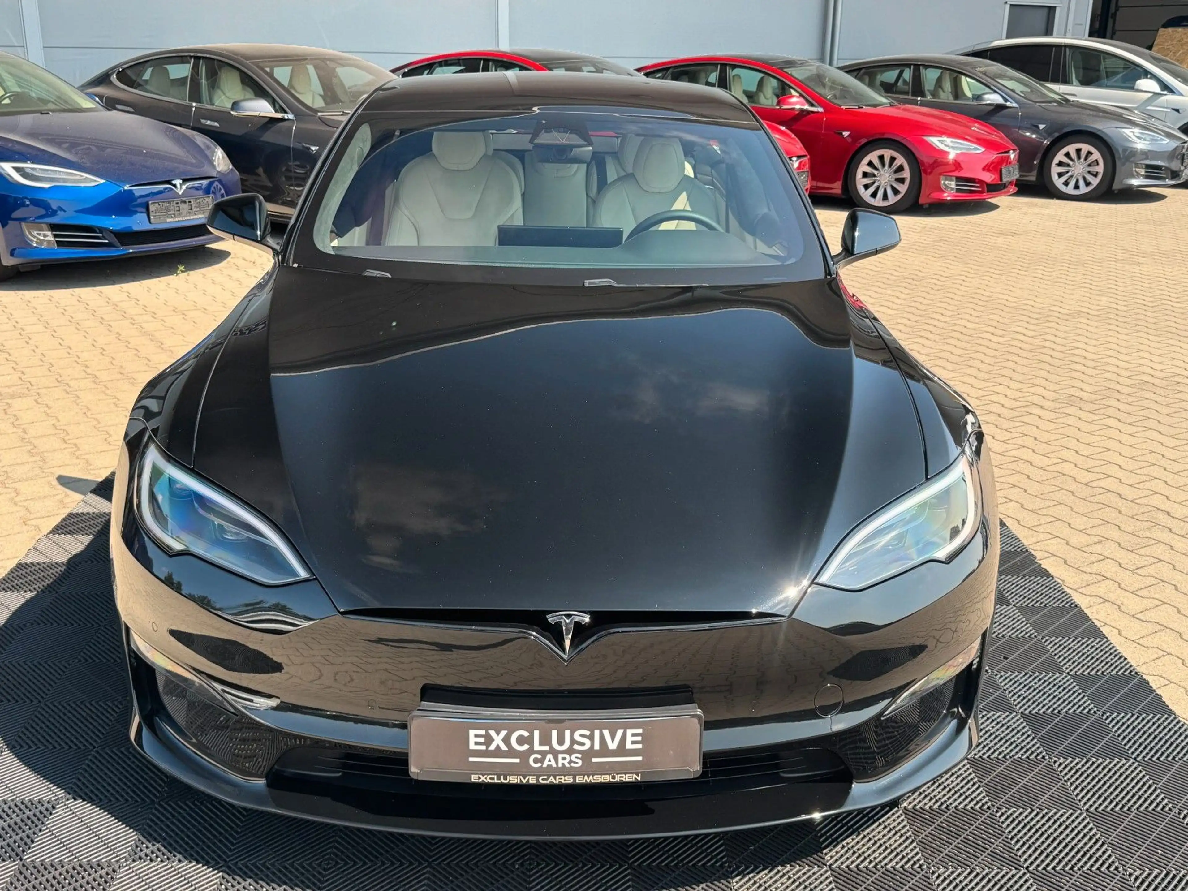 Tesla Model S MODEL S PALLADIUM | MATRIX | CREAM | — photo 12