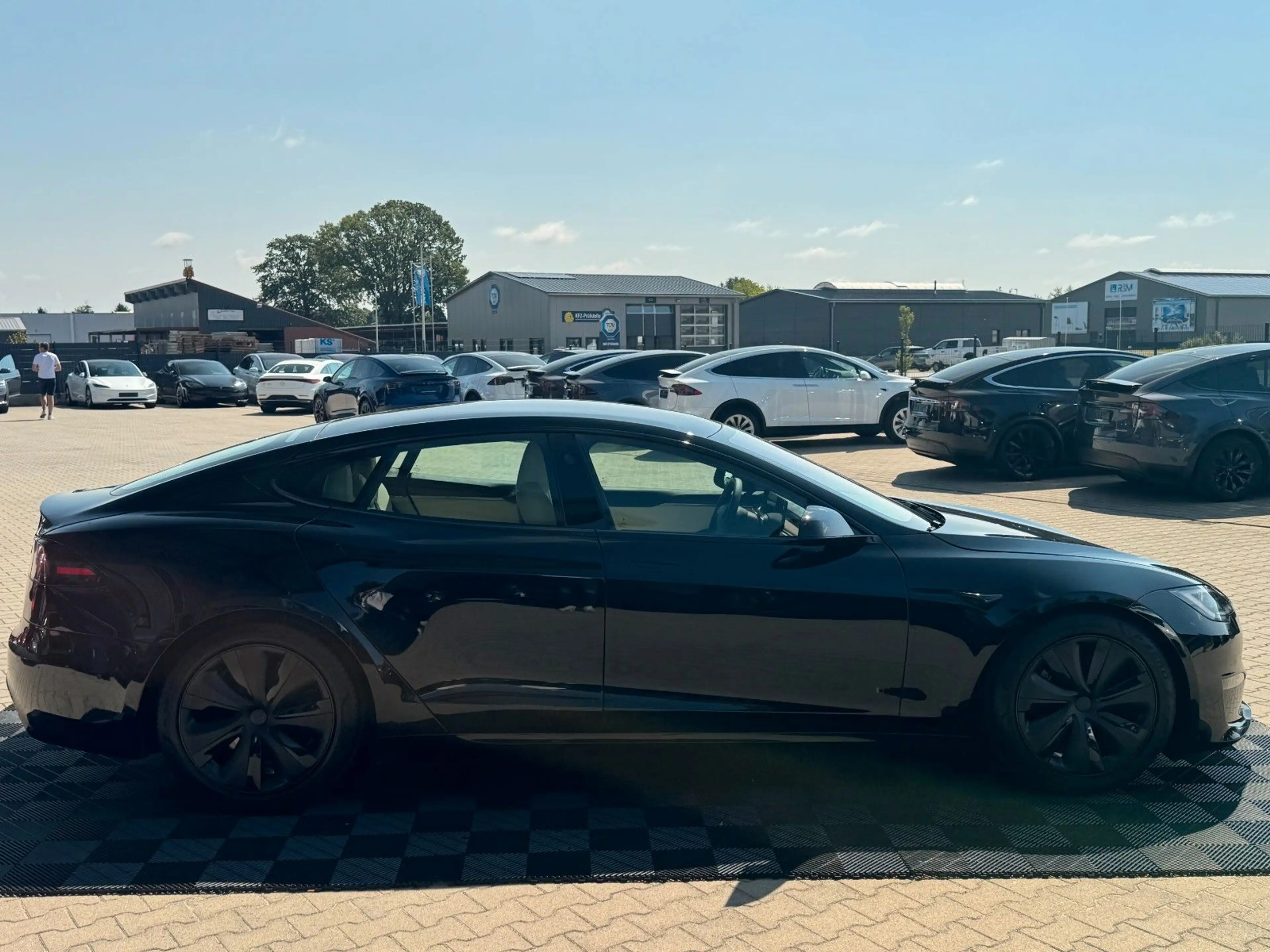 Tesla Model S MODEL S PALLADIUM | MATRIX | CREAM | — photo 10