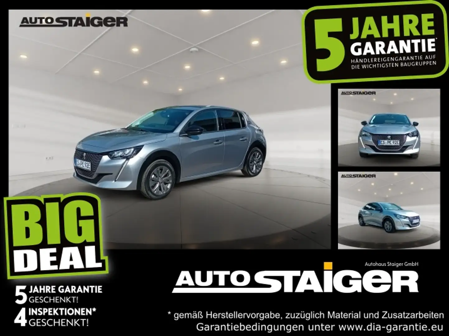 Peugeot 208 (e-) Allure *LED*SHZ*ALU* Silber - 1