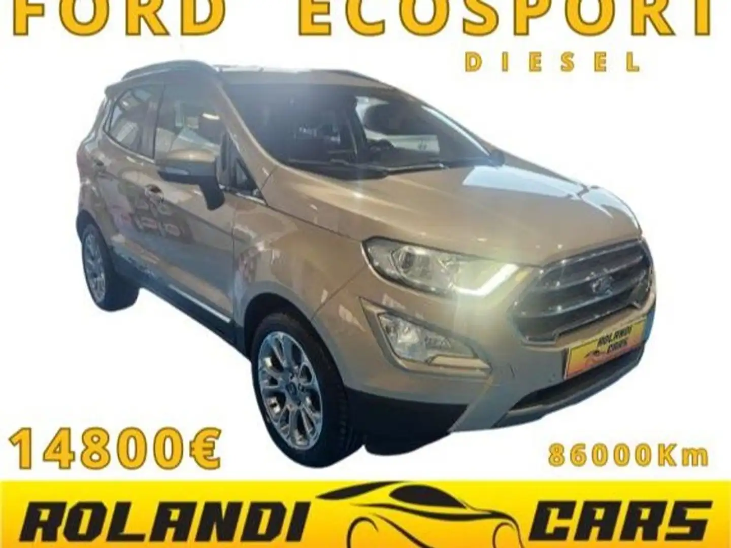 Ford EcoSport 1.5TDCi Titanium 100 Beige - 1