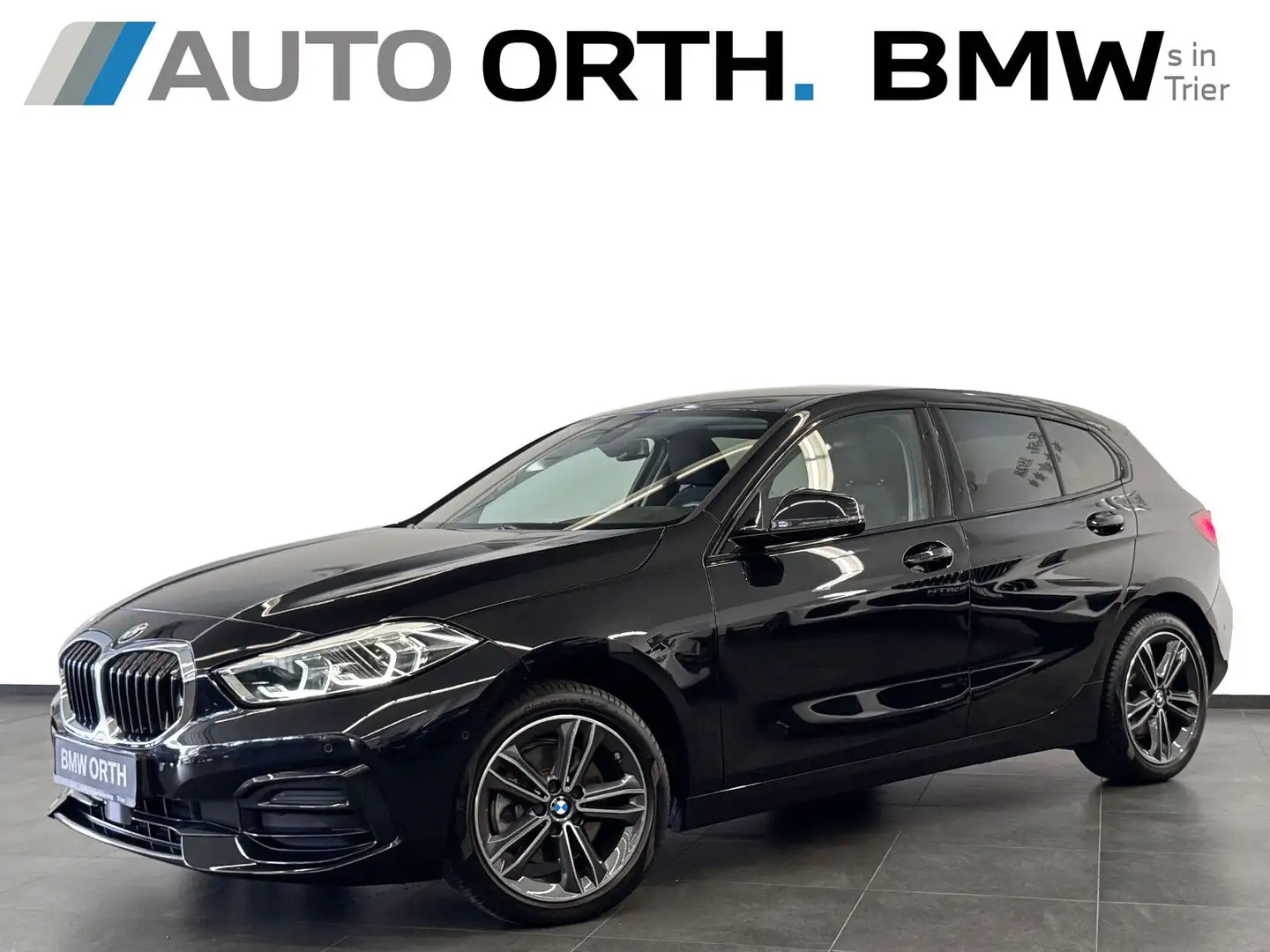 BMW 118 i AUT. SPORT-LINE LC-PROF LED KAMERA DRIV.ASS Schwarz - 1