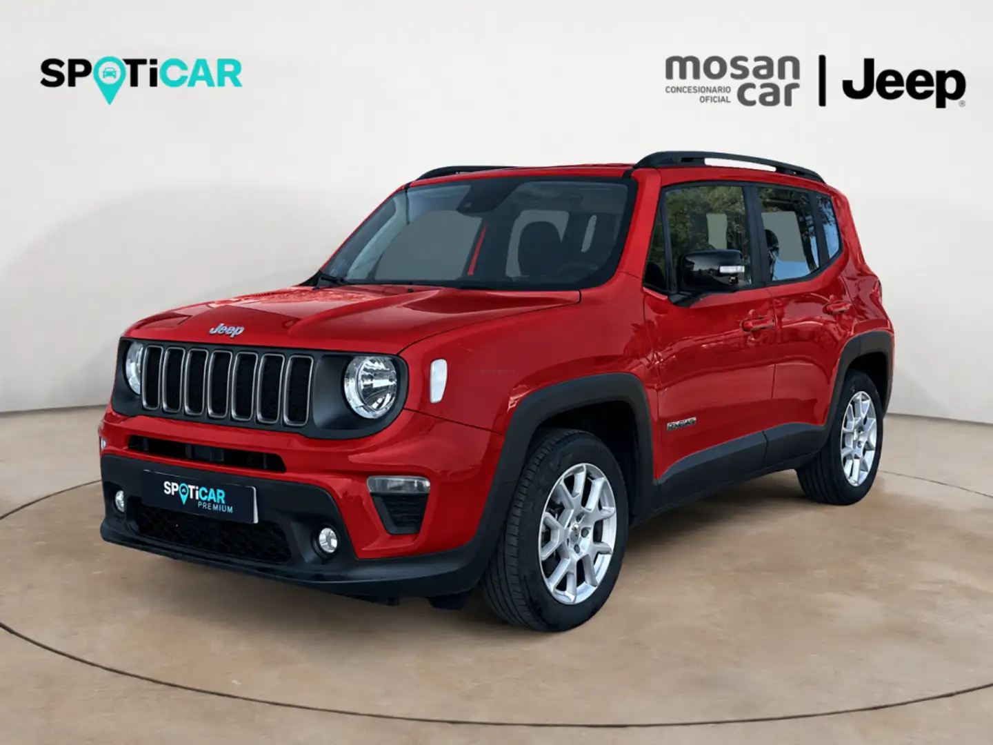 Jeep Renegade 1.5 MHEV 130 DDCT LIMITED MIRROR LL17 RADAR AR Rojo - 1
