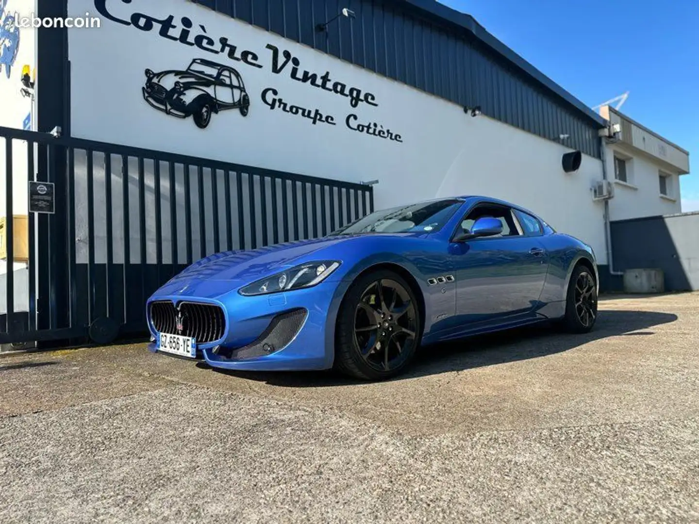 Maserati GranTurismo Destokage 4.7 s 460 boîte f1 2015 36000km MC Bleu - 1