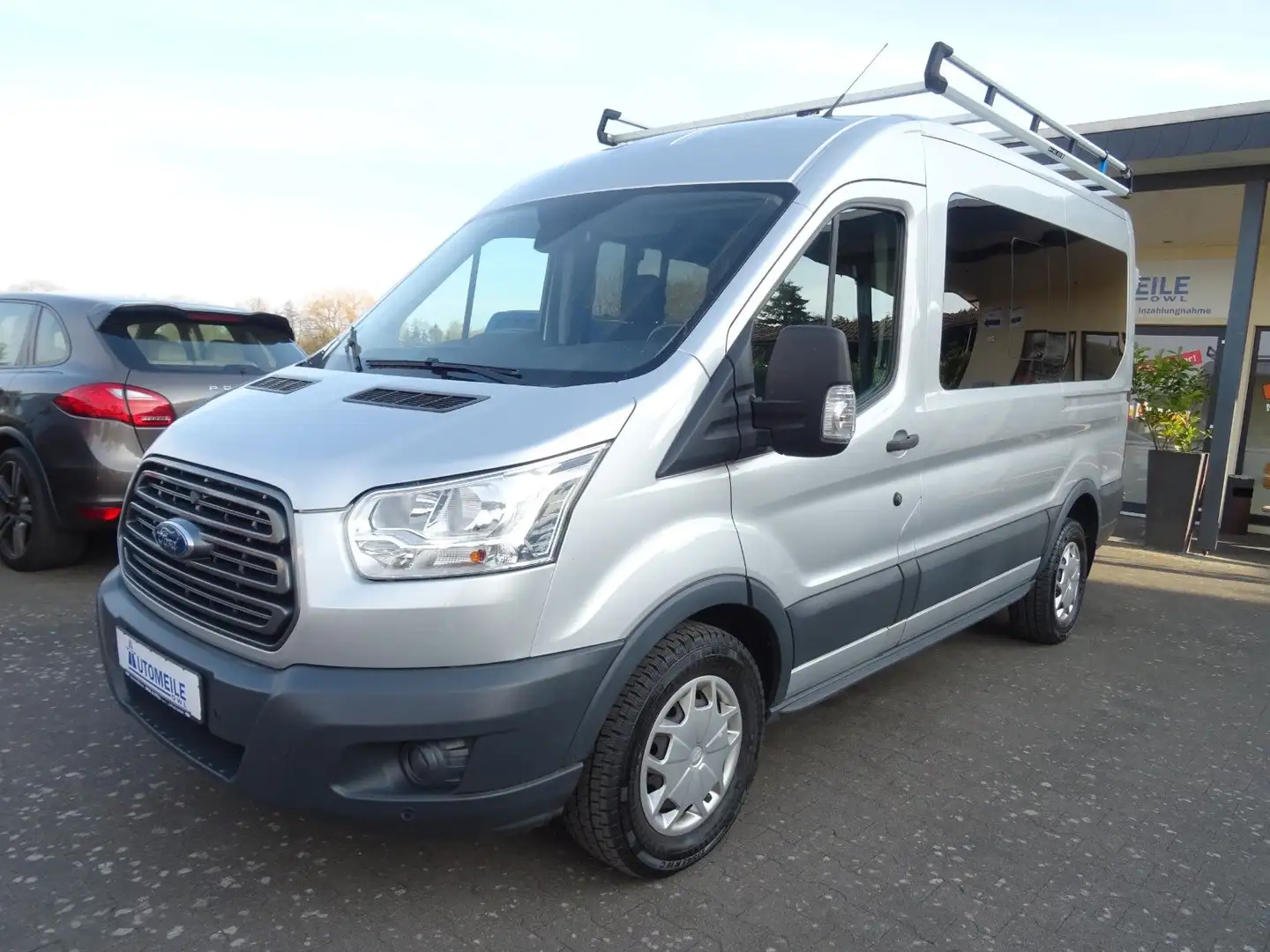 Ford Transit 350 L2 8 SITZE NAVI PDC AHK SHZ KAMERA Argent - 1