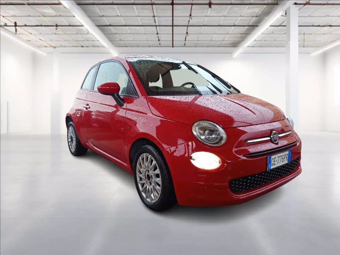 Fiat 500 1.0 hybrid Lounge 70cv Rosso - 1