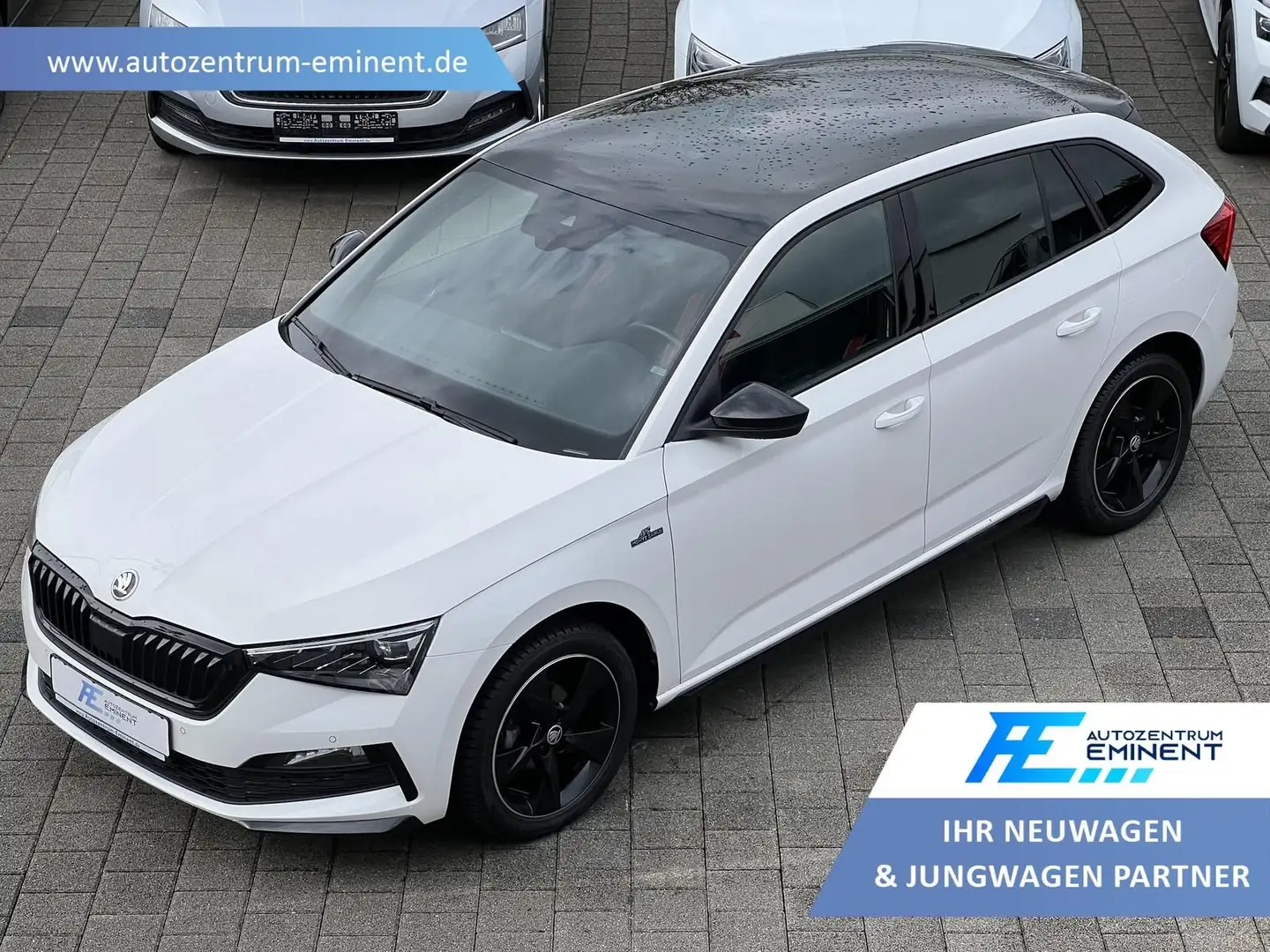 Skoda Scala 1.0 TSI Monte Carlo PANO KAMERA SHZ LED-S. Weiß - 1