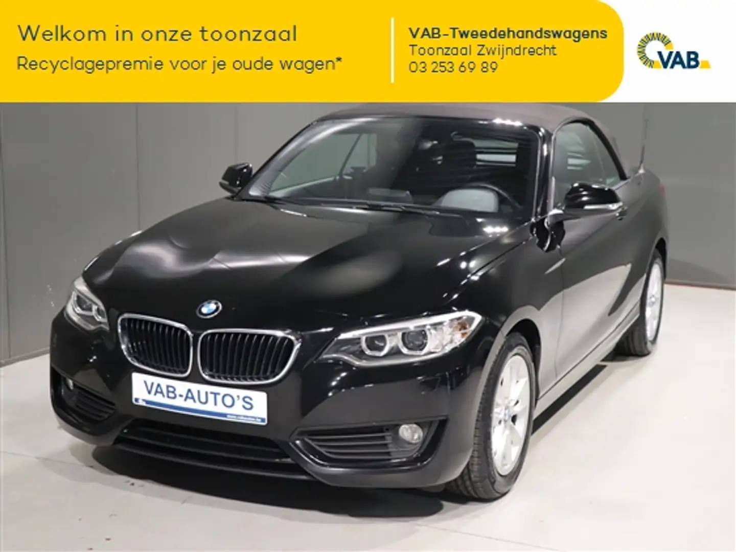 BMW 220 220I Fekete - 1