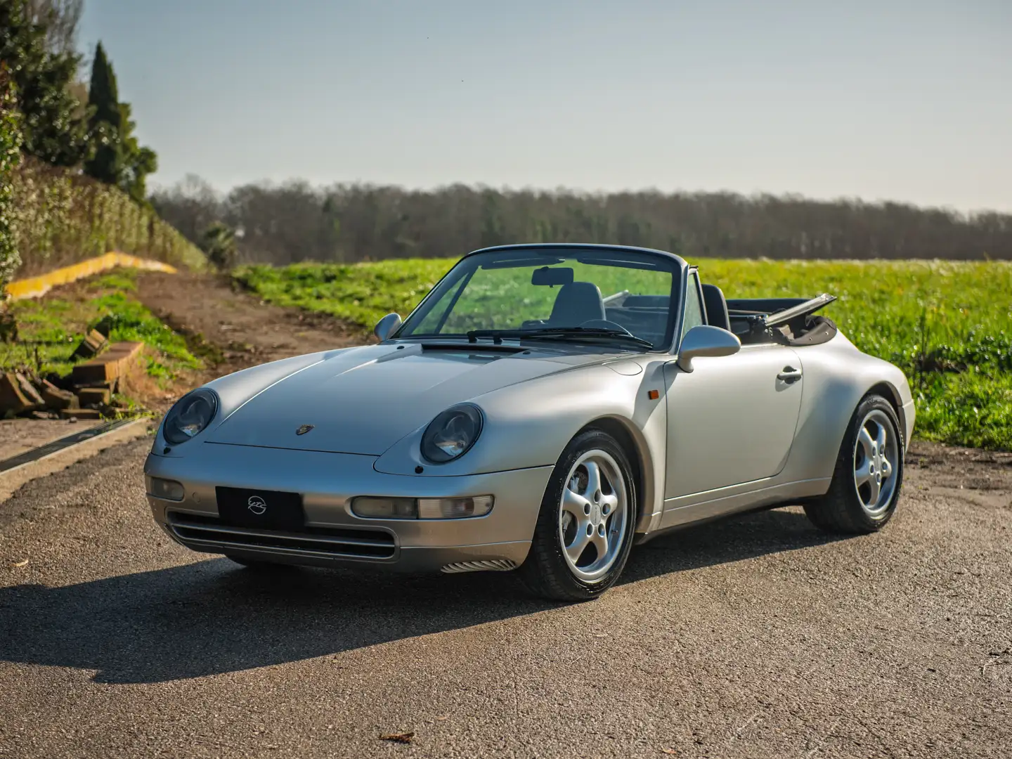 Porsche 993 Cabrio 3.6 Carrera 4 Varioram C07 TUTTO NUOVO Argent - 1