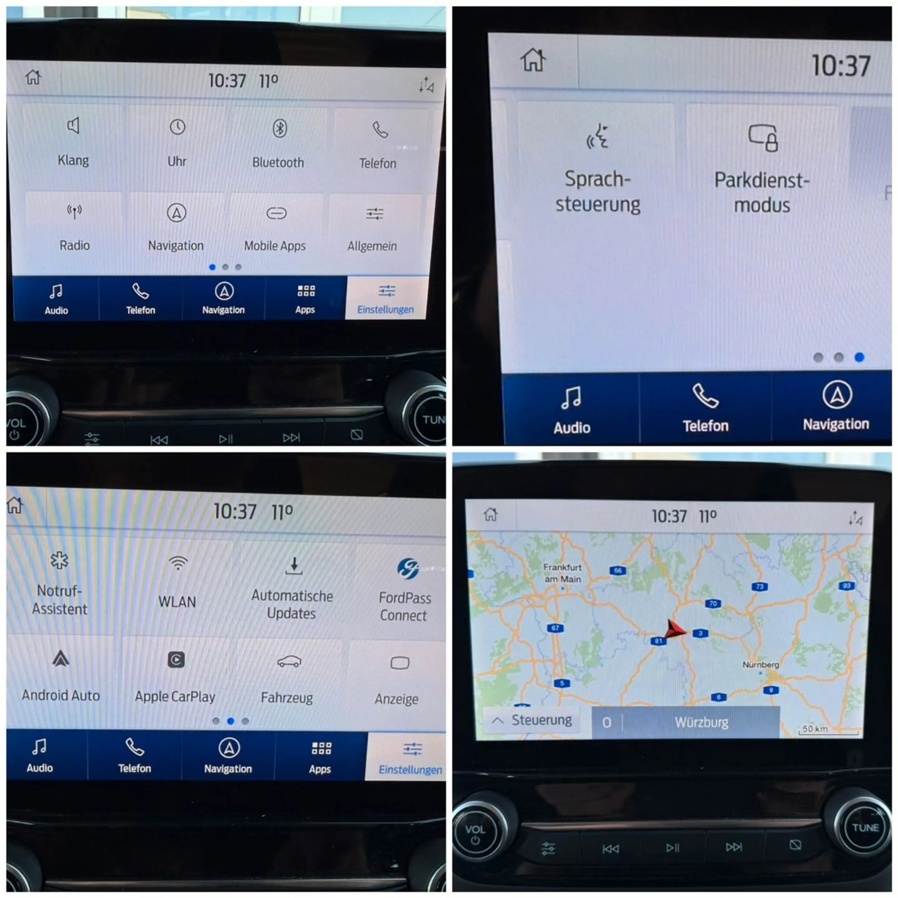 Ford Transit Custom 9-Sitze Klima CarPlay Navi Assist — photo 14
