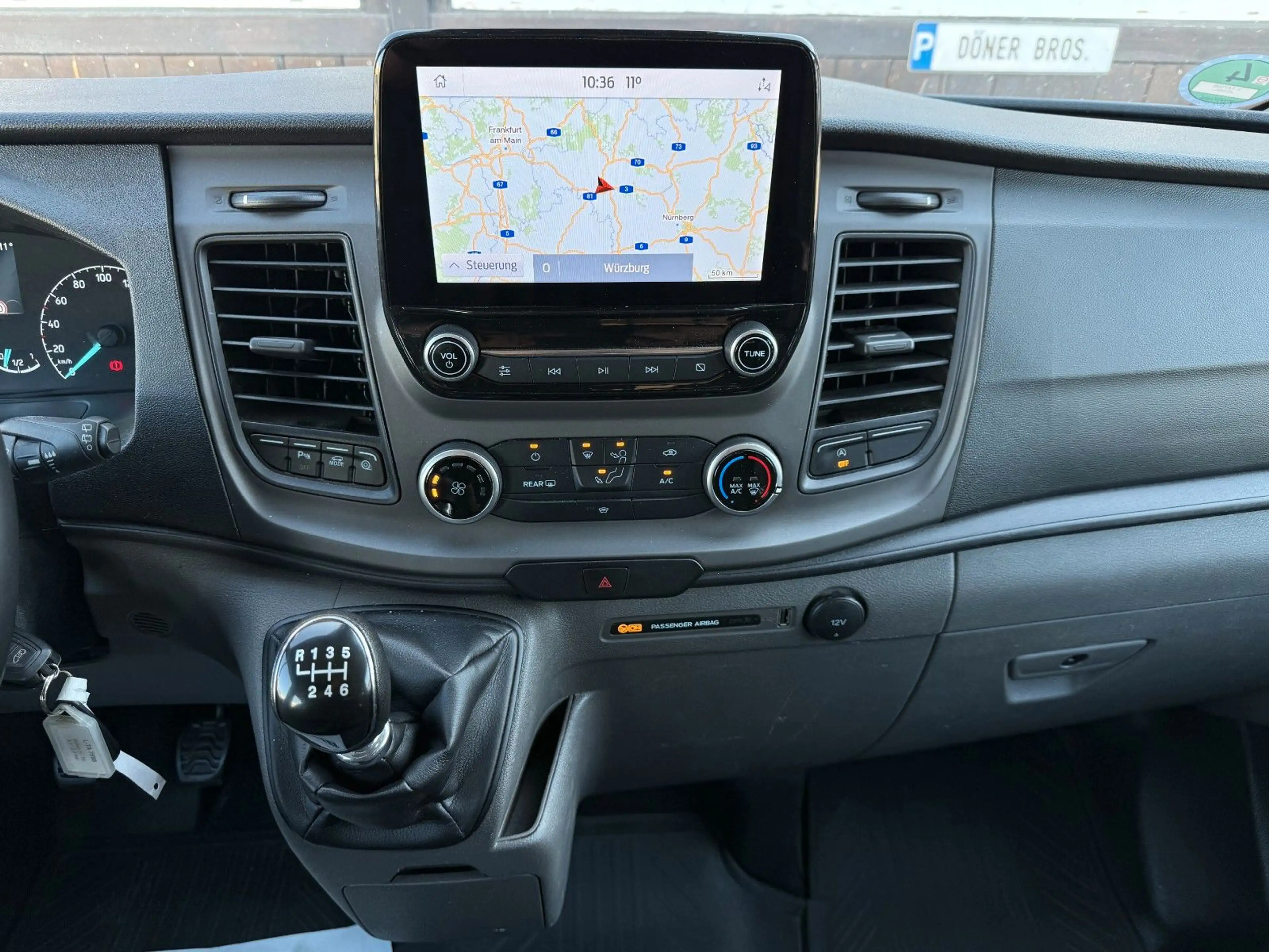 Ford Transit Custom 9-Sitze Klima CarPlay Navi Assist — photo 13