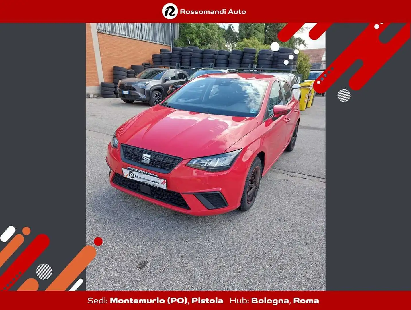 SEAT Ibiza Reference 1.0 mpi Benzina Rosso - 1