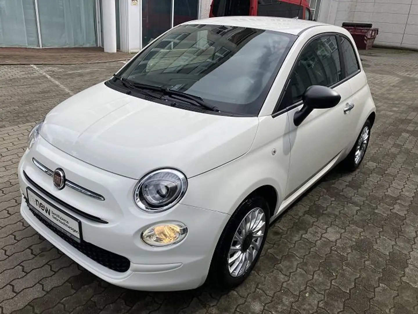 Fiat 500 1.0 GSE Klima & Sound Carplay Tempomat Weiß - 1