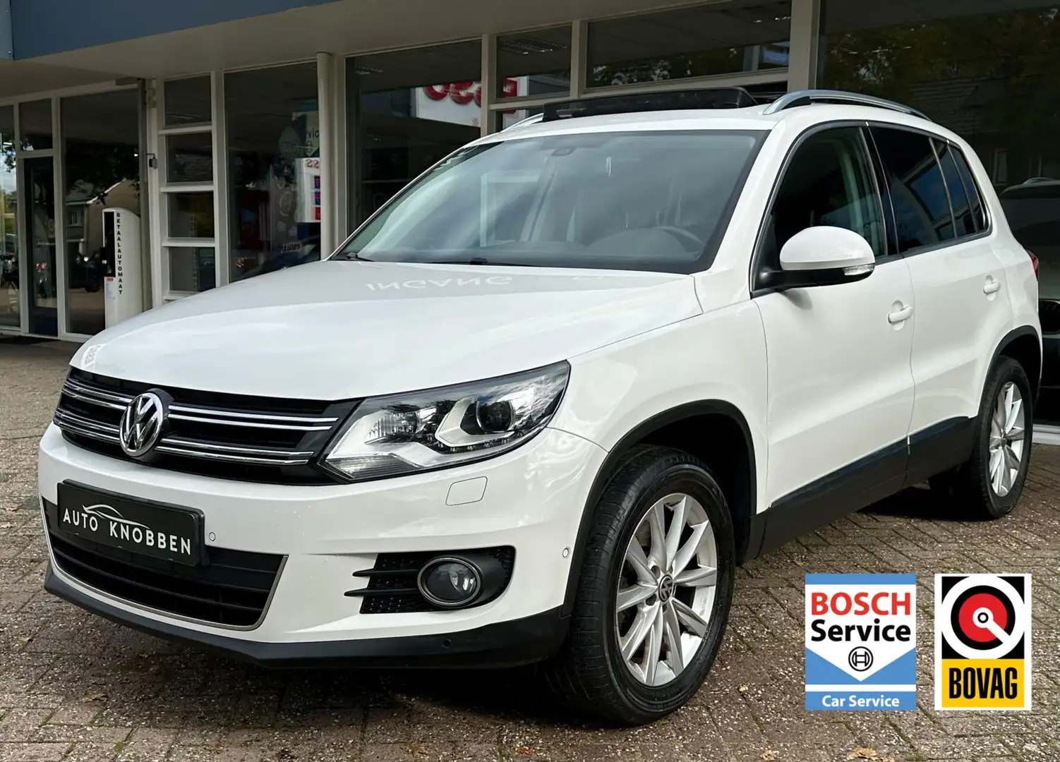 Volkswagen Tiguan 1.4 TSI Sport&Style 4Motion Xenon/Led, Pano, Leer, Wit - 1