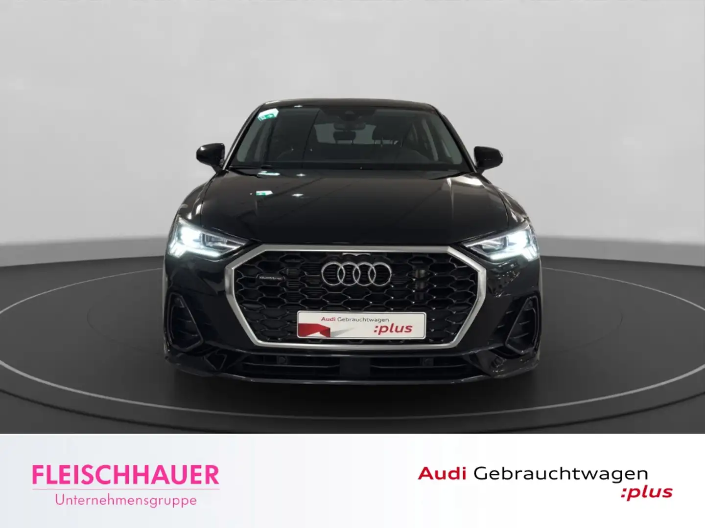 Audi Q3 Sportback 40 TDI quattro 2.0 Navi+LED+StHZG+ACC+S Schwarz - 2