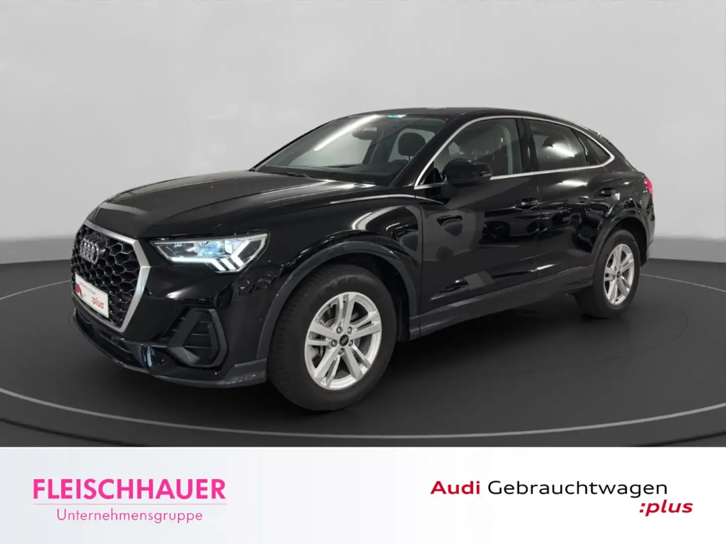 Audi Q3 Sportback 40 TDI quattro 2.0 Navi+LED+StHZG+ACC+S Schwarz - 1