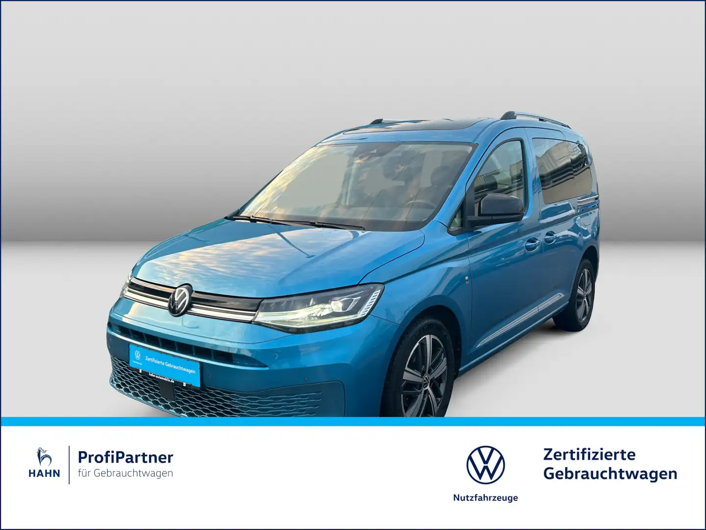 Volkswagen Caddy Move 2,0TDI 75kW NAVI PANO LED EPH DIGI Blau - 1