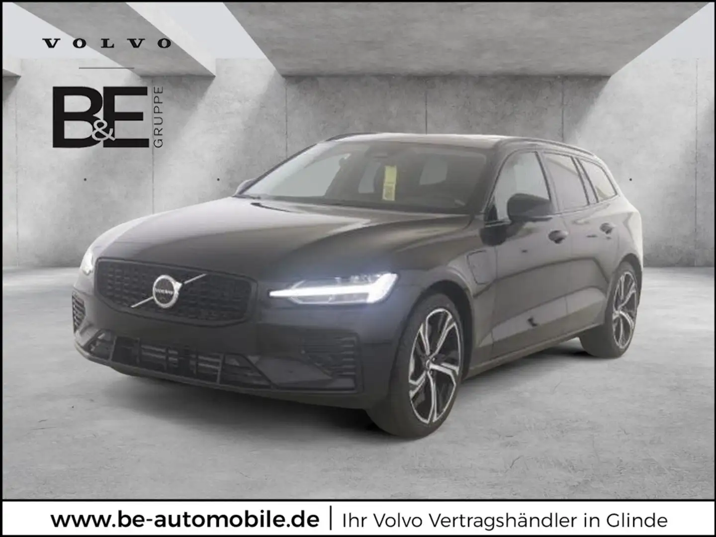 Volvo V60 T6 Ultra Dark Recharge Plug-In Hybrid AWD Schwarz - 1