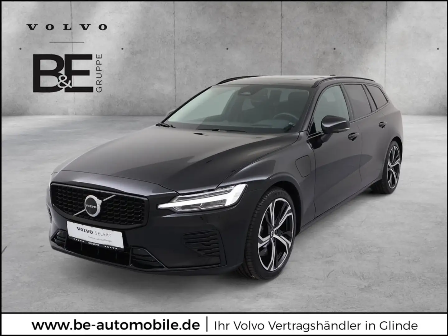 Volvo V60 T6 Ultra Dark Recharge Plug-In Hybrid AWD Schwarz - 1