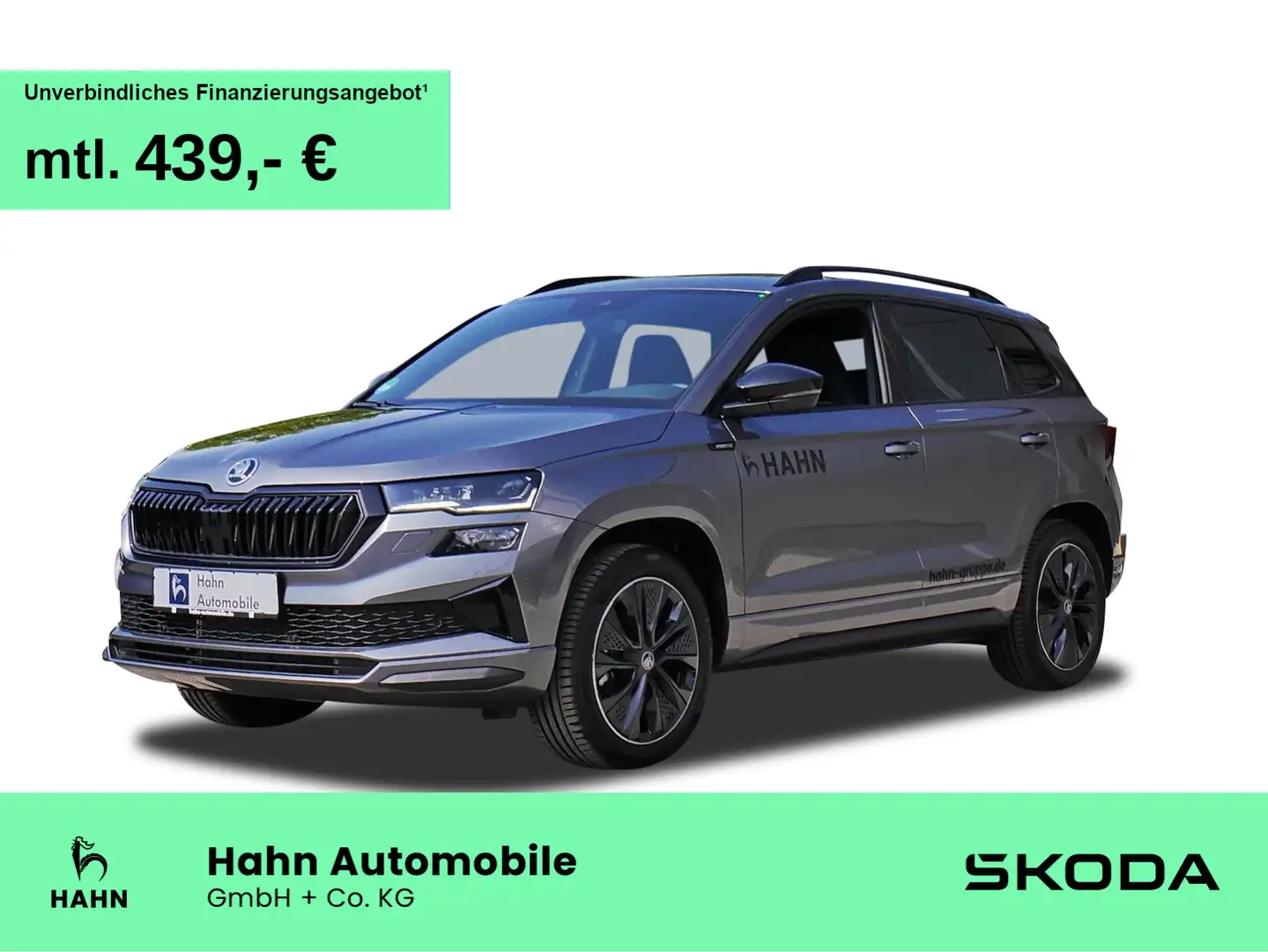 Skoda Karoq Sportline 2,0 TSI 190 PS Sportline ACC NAV Grau - 1
