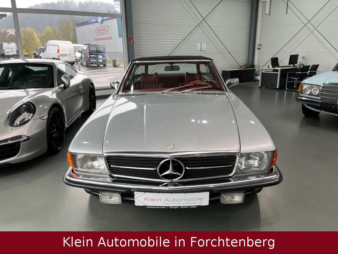 Mercedes-Benz SL 280 Cabrio/ Hardtop Automatik/ H-Zulassung Silber - 2