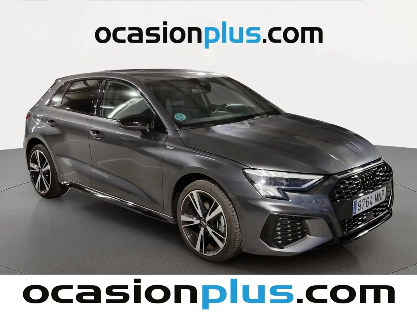 Audi A3 Sportback 30TDI Black line S tronic Gris - 2