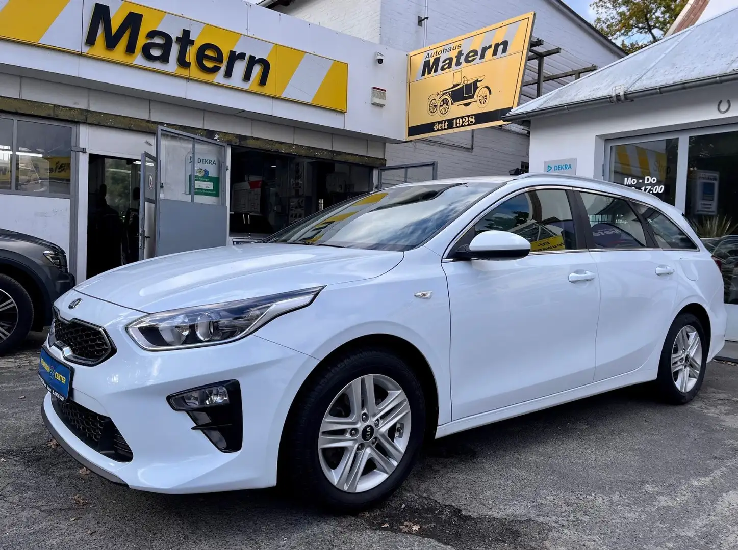 Kia Ceed / cee'd Weiß - 1