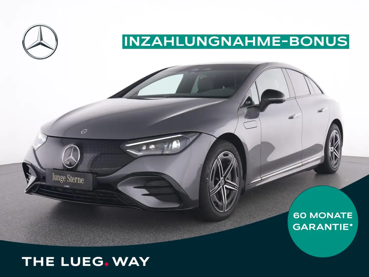 Mercedes-Benz EQE 300 AMG+Hyperscreen+DLight+HUD+AHK+Mem+360°+ Grey - 1
