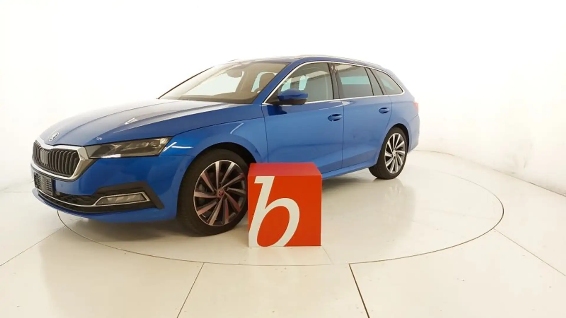 Skoda Octavia 4ª SERIE 2.0 TDI 150 CV EVO SCR DSG WAGON STYLE Blauw - 1