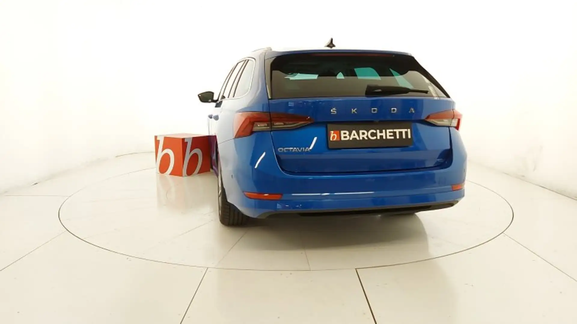 Skoda Octavia 4ª SERIE 2.0 TDI 150 CV EVO SCR DSG WAGON STYLE Blauw - 2