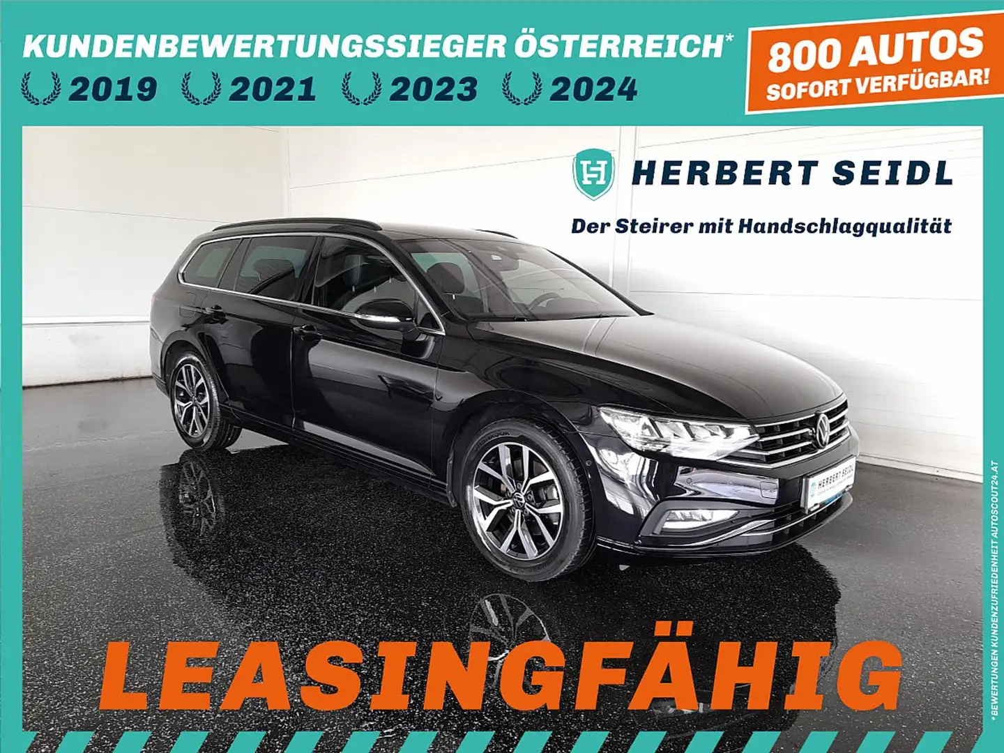 Volkswagen Passat Variant BUSINESS 2,0 TDI DSG *LEDER / 17 ZOLL / LED MIT... Schwarz - 1