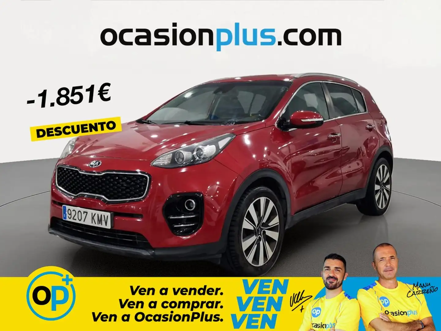 Kia Sportage 1.7CRDi Eco-Dynamics x-Tech 4x2 Rojo - 1