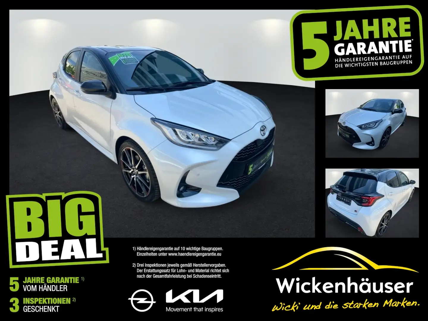 Toyota Yaris 1.5 GR Sport Navi HeadUp Kamera JBL Black - 1