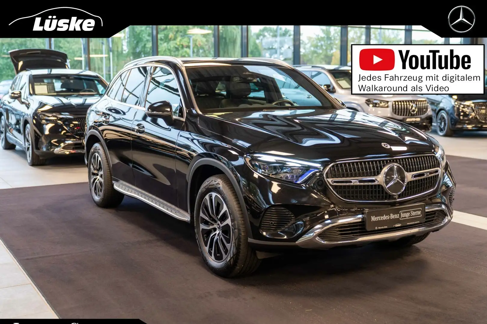 Mercedes-Benz GLC 220 GLC 220 d 4M AVANTGARDE Burmester Pano Sitzklima Noir - 1