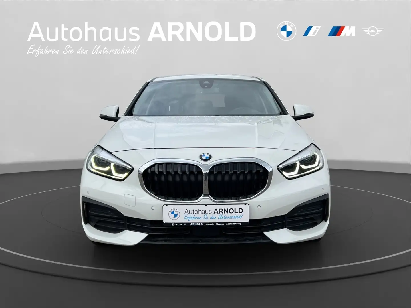 BMW 118 i Hatch PDC Klimaauto. Sitzhzg. Weiß - 2