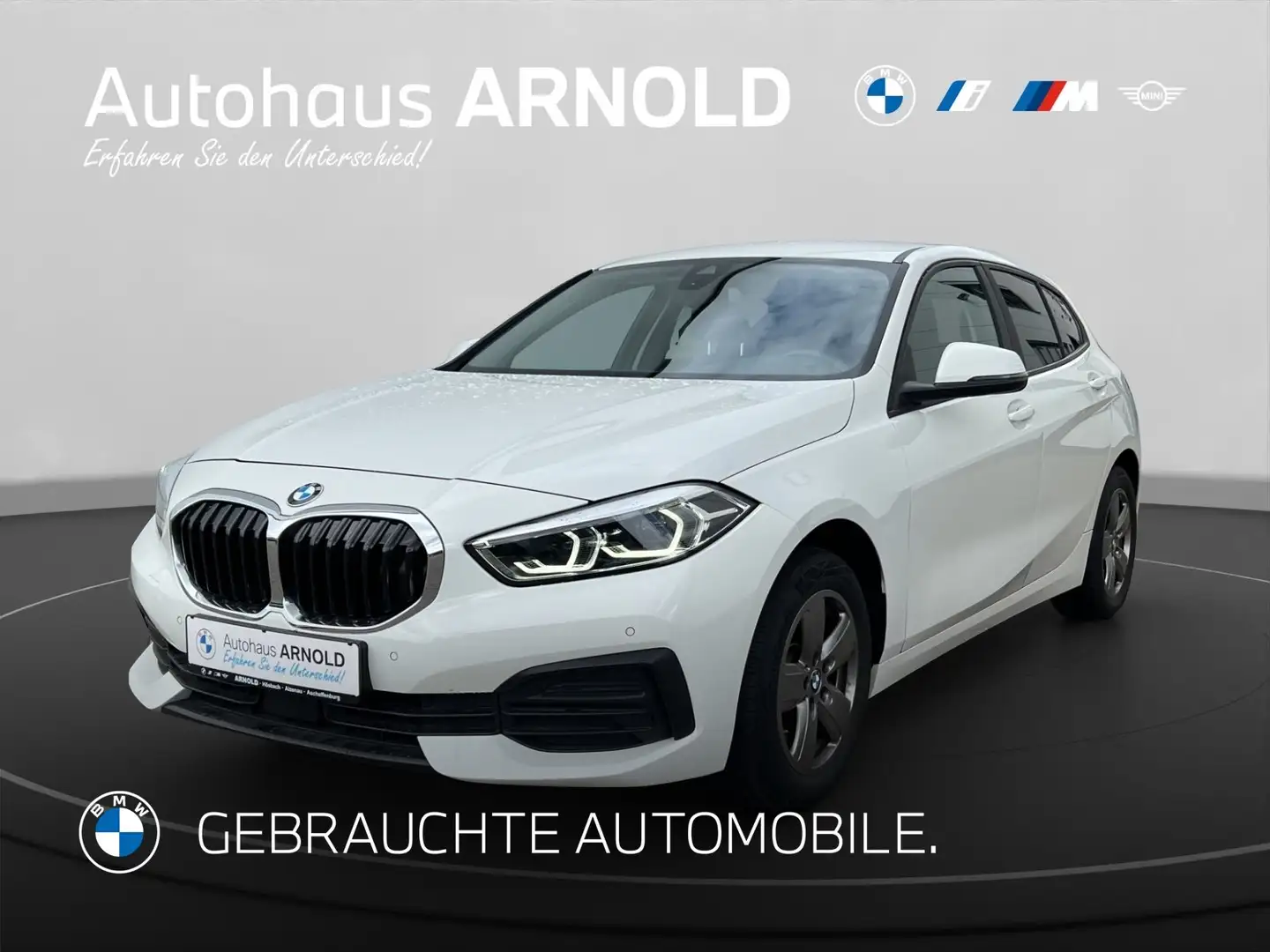 BMW 118 i Hatch PDC Klimaauto. Sitzhzg. Weiß - 1