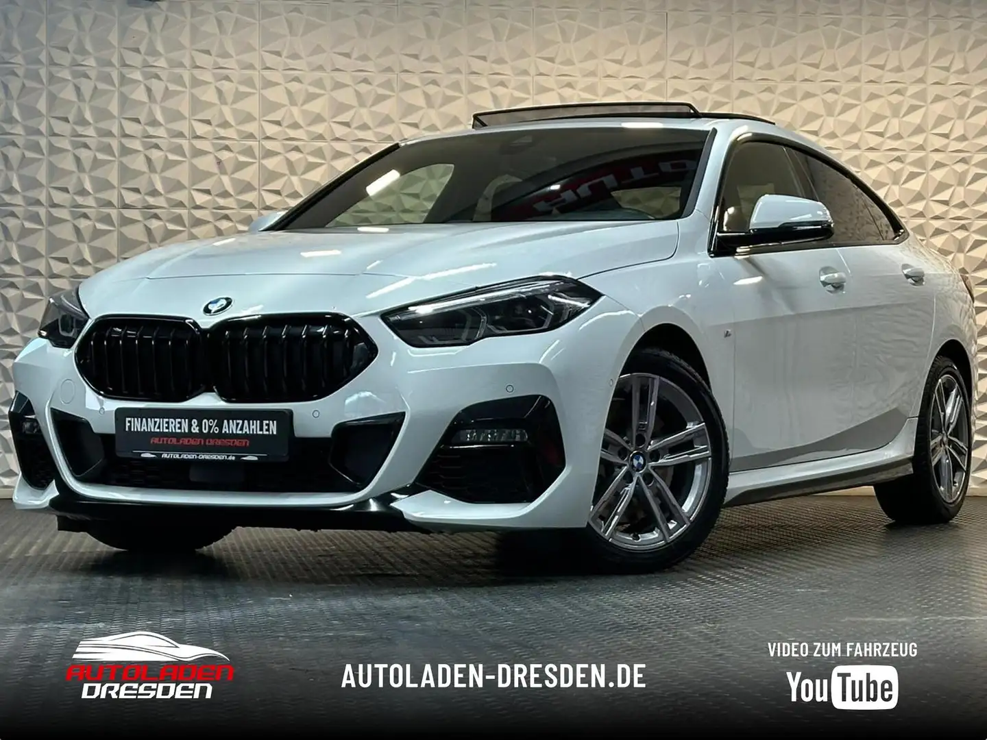 BMW 220 220d Gran Coupé M SPORT SHADOW* LED#SHZ#PANO#HUD Fehér - 1