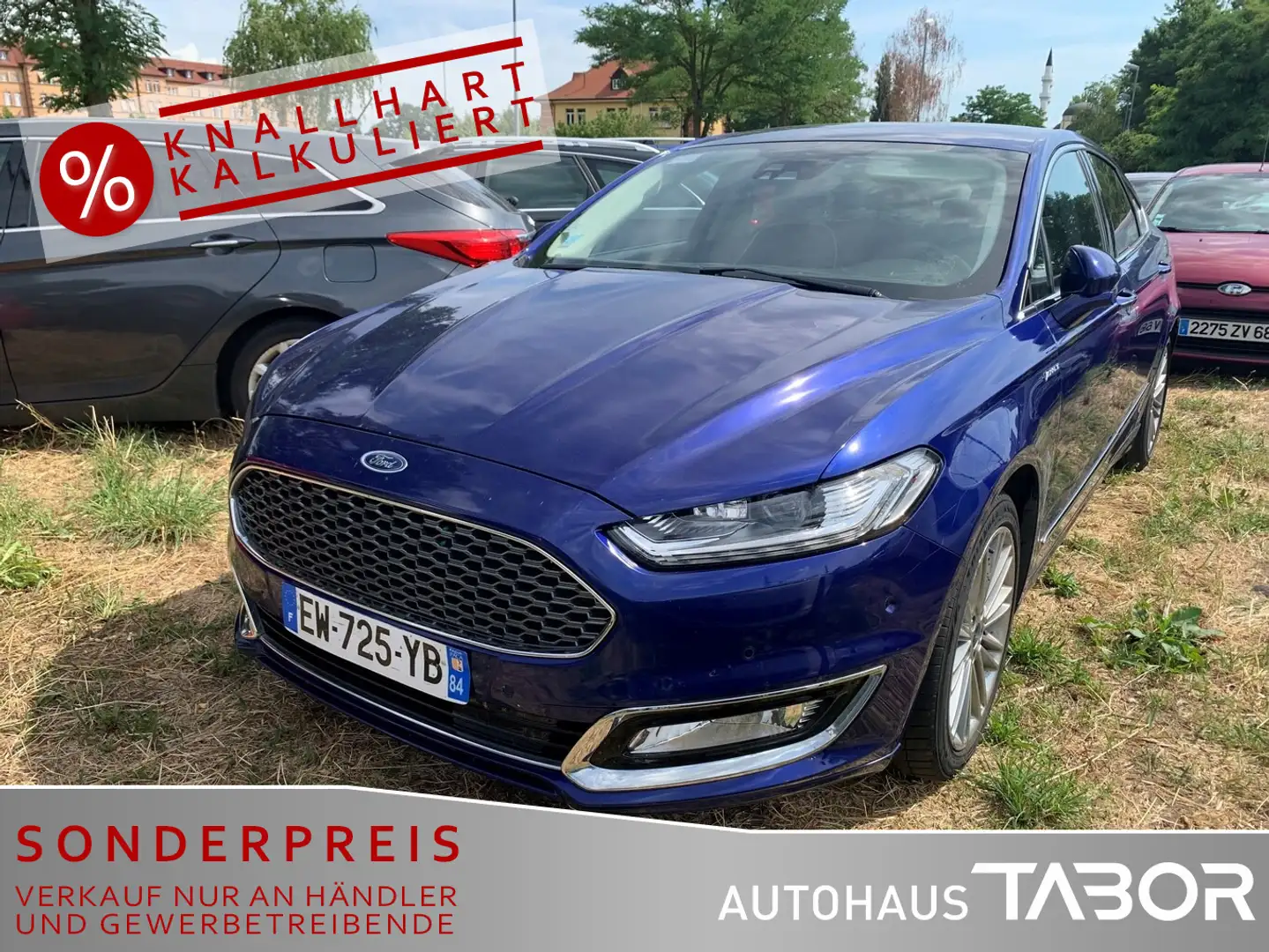 Ford Mondeo 2.0 Hybrid Vignale Hybrid Leder LED KeyFr Blau - 1