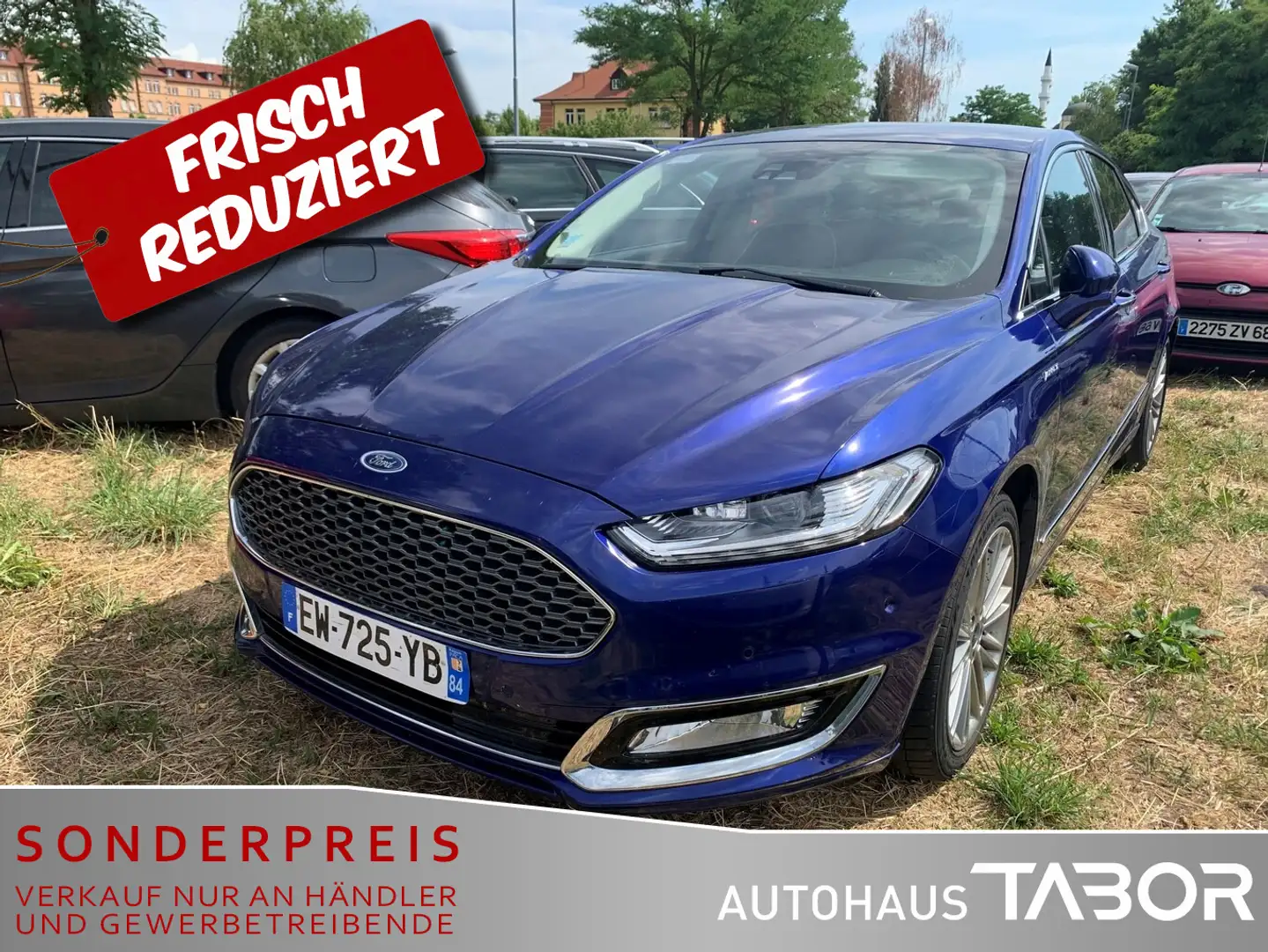 Ford Mondeo 2.0 Hybrid Vignale Hybrid Leder LED KeyFr Albastru - 1