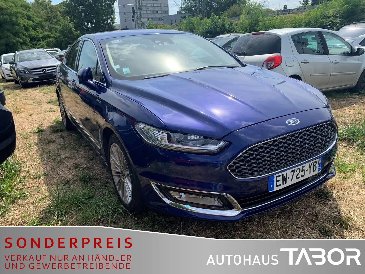 Ford Mondeo 2.0 Hybrid Vignale Hybrid Leder LED KeyFr Albastru - 2