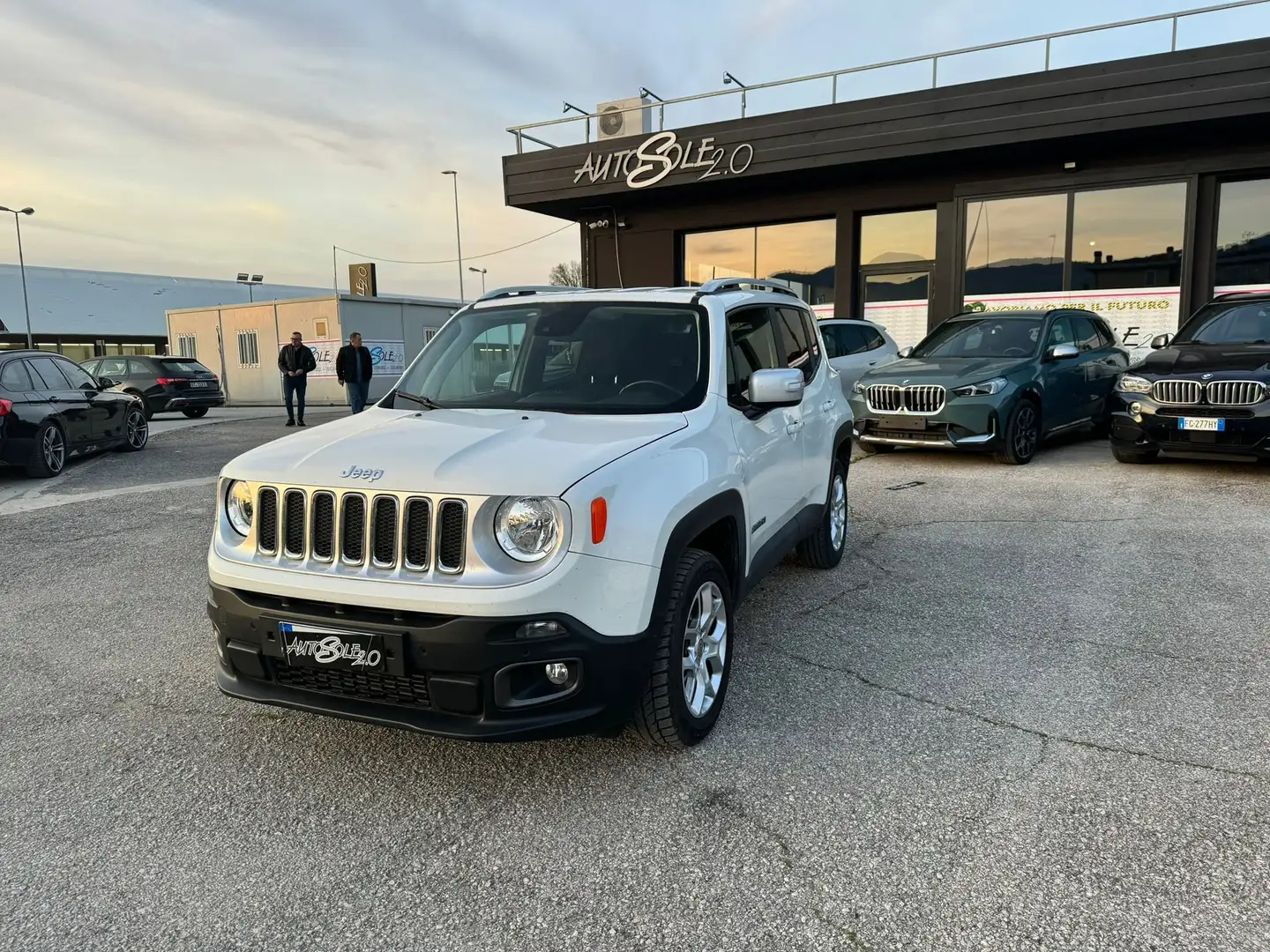 Jeep Renegade Renegade 2.0 mjt Limited 4wd 140cv auto my18 White - 1
