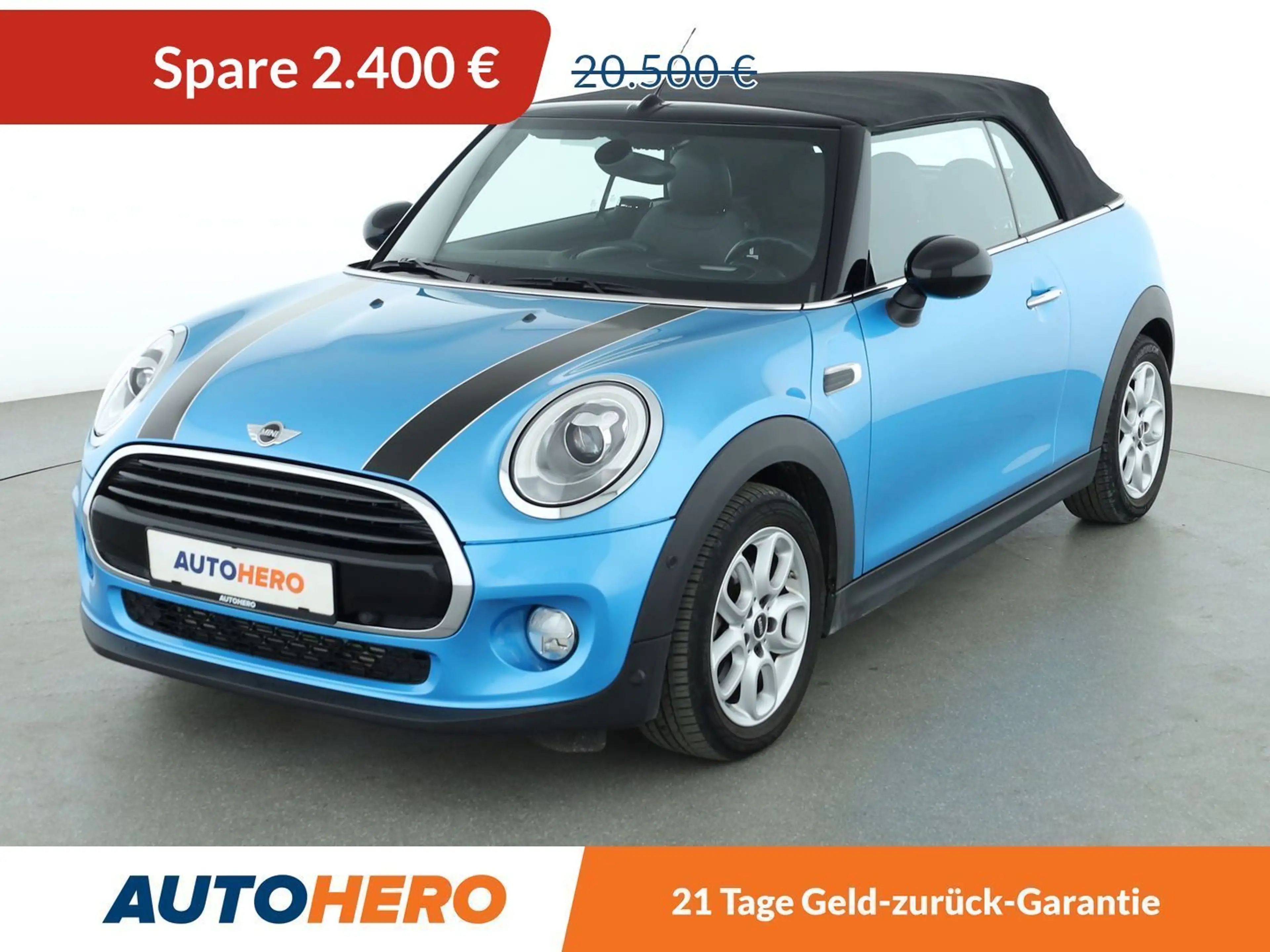 MINI Cooper D Cabrio Cooper D Aut.*NAVI*LED*TEMPO*HUD*PDC*CAM*