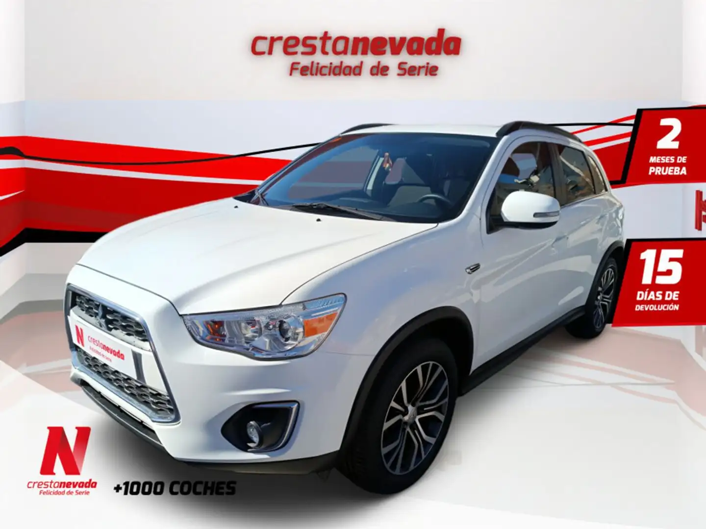 Mitsubishi ASX 160 MPI Motion Blanc - 1