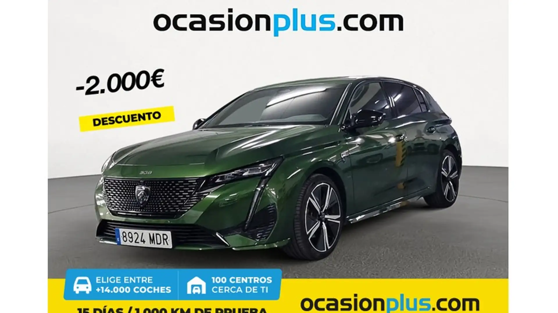Peugeot 308 1.5 BlueHDi S&S GT EAT8 130 Vert - 1